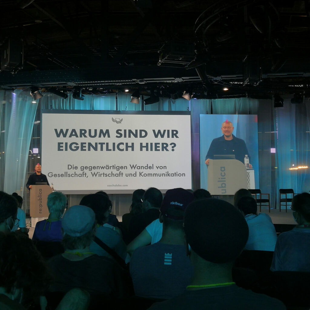 Auf der Webkonferenz re:publica 22 in Berlin erkundete das Team von WebMen aus Bremen die neuesten Internet-Trends.
